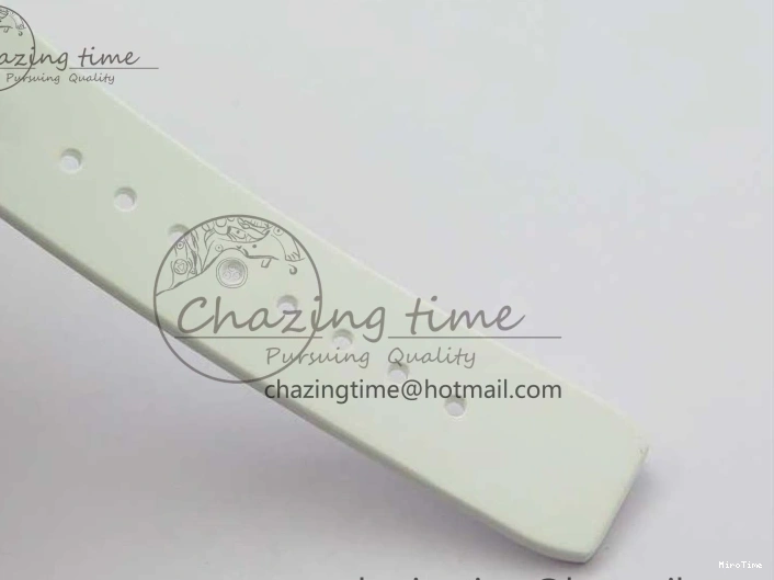 MiroTime 0116 Submariner Phantomlab Transparent KZF Best Edition Black Dial on White Rubber Strap VR StreetReady 2567